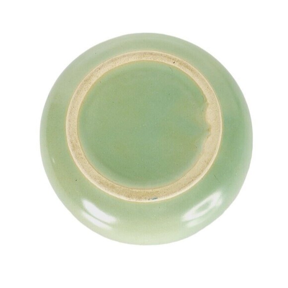 VTG 40s 50s MCM La Solana Stoneware Pottery Cookware Set Pots Pans & Bowl Green - Picture 13 of 16